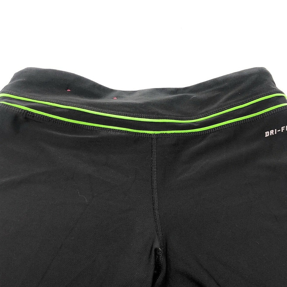 Womens NIKE Black Dri Fit Stretch Yoga Pant